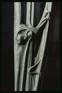 Entrada a una estación metropolitana (detalle) de Hector Guimard